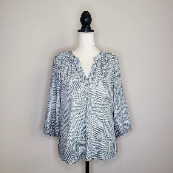 Joie Addie Leaf Print Blouse XS - Picture 1 of 7